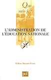 L administration de l Education nationale