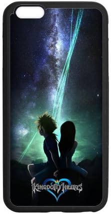 iPhone 6/6s Case,Black/White Sides,Classic Style+Customzie Unique Design iPhone 6s Cases ,TPU Rubber iPhone 6/6s,Kingdoms Hearts 6s Cover