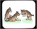Mouse Pad with animals, babies, siblings, wildlife, cubs, wolf