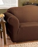 Sure Fit Stretch Sullivan Slipcovers Set with Two Bonus Decorative Pillows