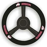 Ohio State Buckeyes Leather Steering Wheel Cover