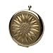 Kingsley Gold Sunburst Compact Mirror