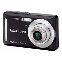 Casio Exilim EX-Z19 BK Digitalkamera (9 Megapixel, 3-fach opt. Zoom, 2,6" Display) schwarz