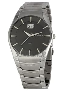 Skagen Charcoal Grey Links Mens Steel Watch 531XLSXM