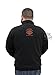 Harley-Davidson Mens Extinguish the Flames B&S Mock Neck Full Zip Sweatshirt