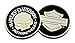 Harley-Davidson Mirror Skull B&S Challenge Coin, 1.75 in Coin, Black 8008505