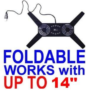 Ultra-quiet USB Powered Laptop Fan