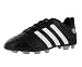 adidas Little Kid/Big Kid Goletto TRX HG Soccer Cleat,Black/Running White/Running White,5 M US Big Kid