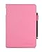Kindle Fire HD 7 2014 Case, roocase Dual View 2014 Fire HD 7 Folio Case with Sleep / Wake Smart Cover with Multi-Viewing Stand for Amazon Kindle Fire HD 7 Tablet (4th Generation - 2014 Model), Pink