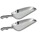Espresso Supply 922733 Aluminum Scoop, 24-Ounce, Set of 2