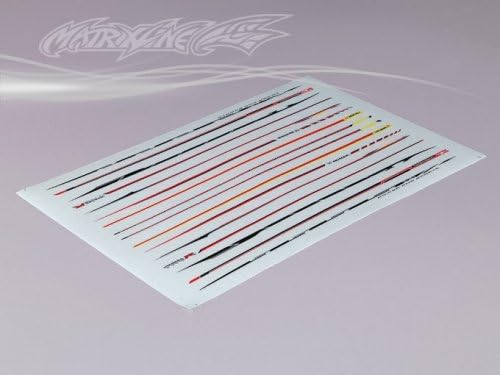 Matrixline RC #MR/A022 Stripes Decal Sheet Pattern A for most RC cars