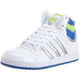 「[アディダス] adidas TOPTEN HI J  00 (ホワイト/メタリックシルバー/ブルーバード/23.5)」の画像