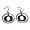 Oregon Ducks Hoop Logo Earring Set Ncaa Charm Image #1