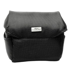 Nikon Coolpix P80 Black Fabric Case - 9623