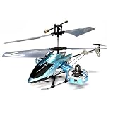 Z008 Mini / Micro 4ch RC Remote Control Helicopter RTF with Gyro and USB In Blue