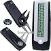Stylish Golf Score Keeper, Electronic Scorecard, Digital Scorekeeper with Divot Tool & Ball Marker