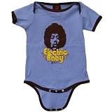 Jimi Hendrix – Electric Romper Onesie Baby – Infant Clothes – Small (6-9 Month)