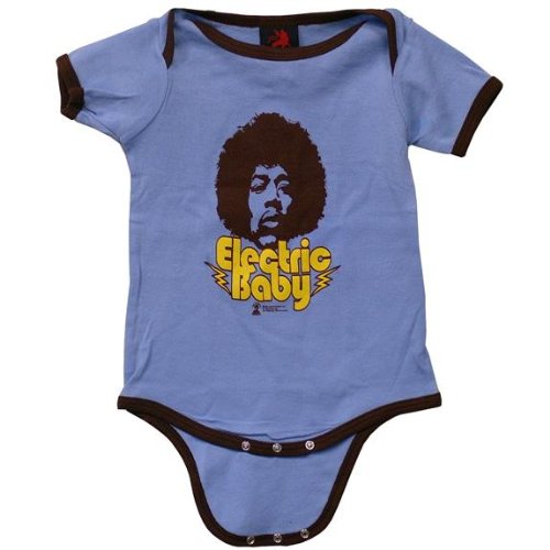 Jimi Hendrix – Electric Romper Onesie Baby – Infant Clothing – Small