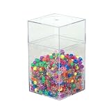6-1/3 Tall Acrylic Box - Crystal Clear