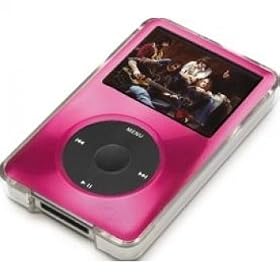 Gear4 - IceBox Pro - Etui crystal et m�tal bross� pour iPod - Rose - PG182