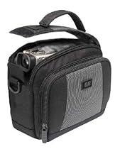 USA Gear Professional Series Photo & Video Bag for JVC GZ-HM200 GZ-MS120 GZ-HD300 Digital Cameras and Camcorders - includes Protective Accessory Bag & Adaptable Mini Tripod