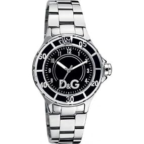 D&G Dolce & Gabbana #DW0511 Women's Oversized Anchor Collection Stainless Steel Bracelet Watch