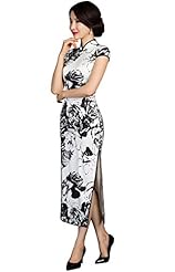 Spring Summer Rayon/Satin/Silk Club Dress/Evening Dress/Prom Dress/Party Dress 