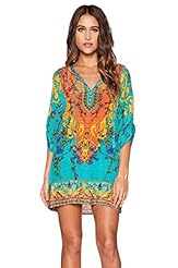 Sexy V-neck Elbow Length Sleeves Mini Dress 