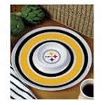 Pittsburgh Steelers Plastic Chip and Dip Plate