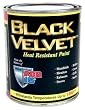 POR 15 BVH Black Velvet HIGH-HEAT Half Pint