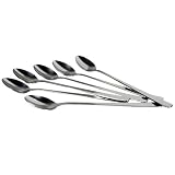 Metal Iced Tea Spoons Set of Six