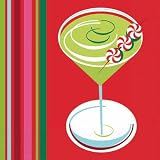Holiday Buzz Paper Cocktail Beverage Napkins (36 count)