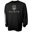 New Orleans Saints Black Burner Long Sleeve T-shirt