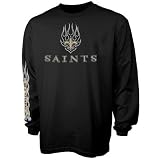 New Orleans Saints Black Burner Long Sleeve T-shirt