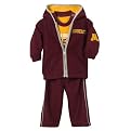 Newborn College Fleece Jacket Set - Minnesota