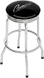 Camaro Script Single Foot Ring Barstool with Swivel