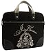 Juicy Couture Terry Heart Tassel Laptop Computer Sleeve Case Bag Black