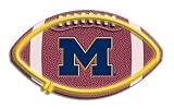 University of Michigan Wolverines Neon Football Light