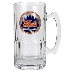 New York Mets MLB 1 Liter Macho Mug - Primary Logo by Great American Products