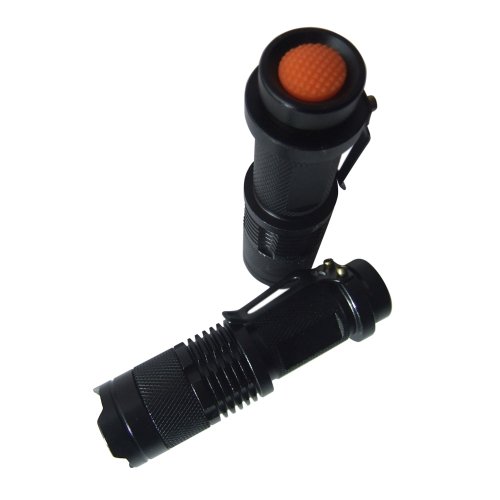 Aubig Mini LX-B05 180LM CREE Q5 Lampe de poche à LED Torche 14500 Zoomable Light 1 pile AAA