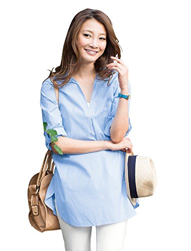 (オットージャパン ファビア) Otto Japan FABIA ストライプコットンシャツチュニック