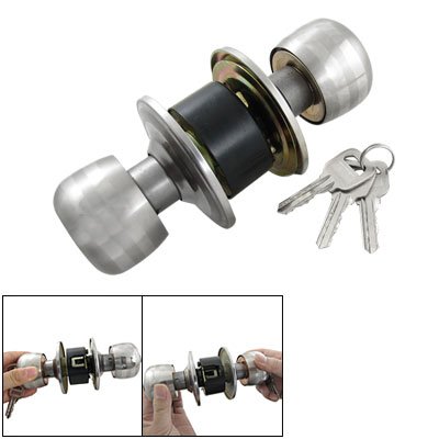 Como Bedroom Door Privacy Ball Knob Metal Loc...