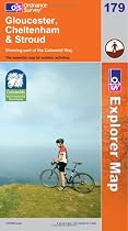 Gloucester, Cheltenham and Stroud (OS Explorer Map)