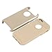 iPhone 5 Case, iPhone 5s Case,, MTRONXTM Shockproof Heavy Duty Durable Hybrid Hard Soft TPU Armor Defender Case Cover Bumper For Apple iPhone 5, iPhone 5s, iPhone SE - Gold/Gold(HC-GDGD)