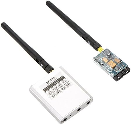Andoer 5.8G 200mW FPV Video Audio 8CH AV Transmitter TX 5.8GHz RX Receiver Set 2KM 2000M