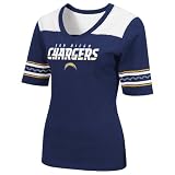 NFL San Diego Chargers All You Got 1/2 Sleeve V-Neck Tee