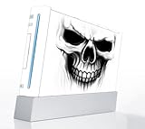 The Devil Skull Decorative Protector Skin Decal Sticker for Nintendo Wii Co ....