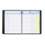 At-A-Glance 76-08-05 Quicknotes monthly appt. book for 2012, telephone/address section, 6-7/8 x 8-3/4, black