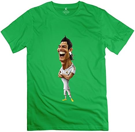 2015 UEFA Real Madrid CR7 Men Tshirts ForestGreen Size XXL