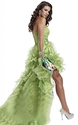 Chiffon/Taffeta/Tulle Applique Crystal Crystals Beaded Lace Club Dress/Evening Dress 